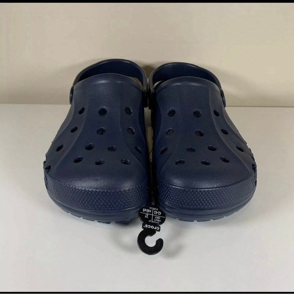 Crocs Unisex's Mens Baya Clogs - Navy - Picture 2 of 4